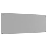 Köksskydd Ljusgrå 110x40x0,6 cm Härdat Glas