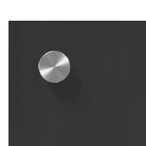 Kök Backsplash Mörkgrå 90x40x0,6 cm Härdat Glas