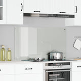 Kök Backsplash Transparent 110x60x0,6 cm Härdat Glas