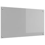 Kök Backsplash Ljusgrå 90x50x0.6 cm Härdat Glas