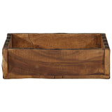 Brickor 4 st 31x29x10 cm Solid Trä Återvunnet