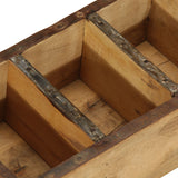 Brickor 4 st 30x14x9 cm Solid Trä Återvunnet